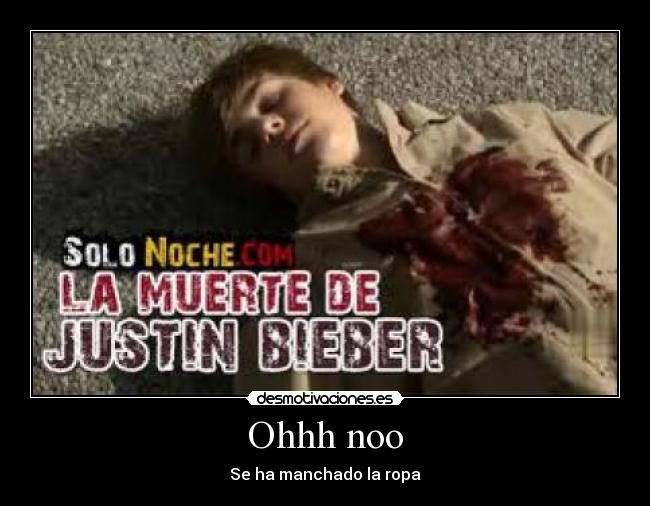 Ohhh noo - Se ha manchado la ropa