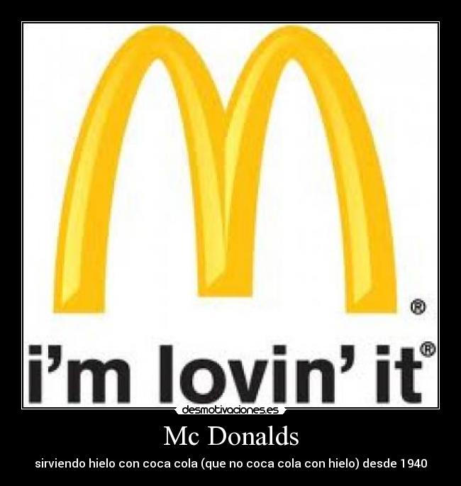 Mc Donalds -