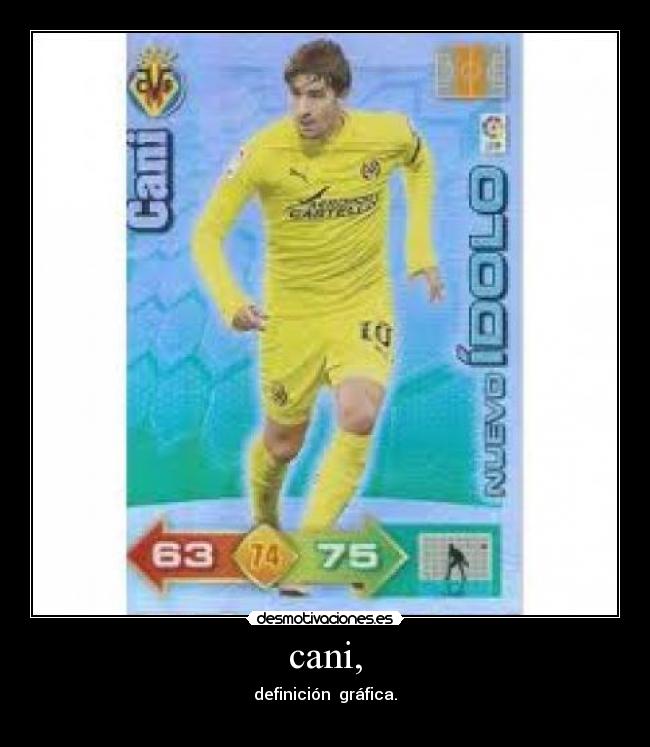 cani, - definición gráfica.