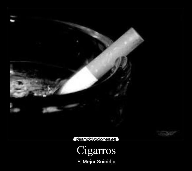 Cigarros - El Mejor Suicidio
