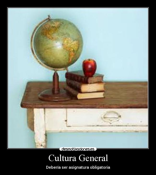 Cultura General - 
