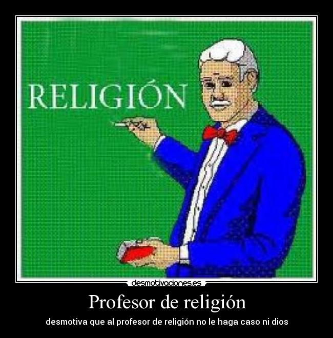 Profesor de religión - 