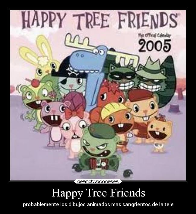 Happy Tree Friends - probablemente los dibujos animados mas sangrientos de la tele