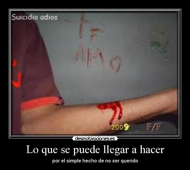 Lo que se puede llegar a hacer -