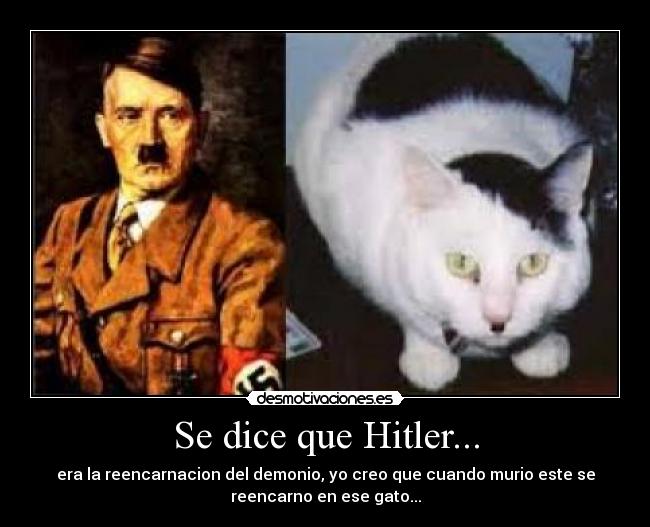 Se dice que Hitler... - 
