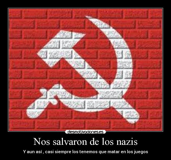 Nos salvaron de los nazis - Y aun así , casi siempre los tenemos que matar en los juegos