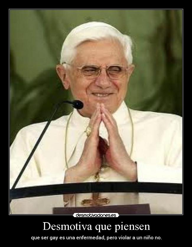 Desmotiva que piensen -