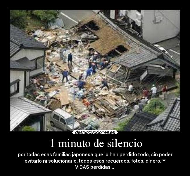 1 minuto de silencio - 