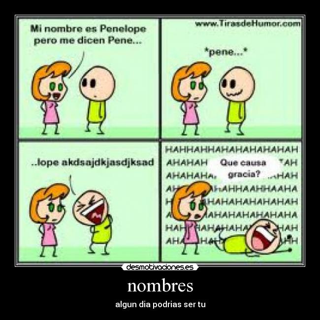nombres - algun dia podrias ser tu