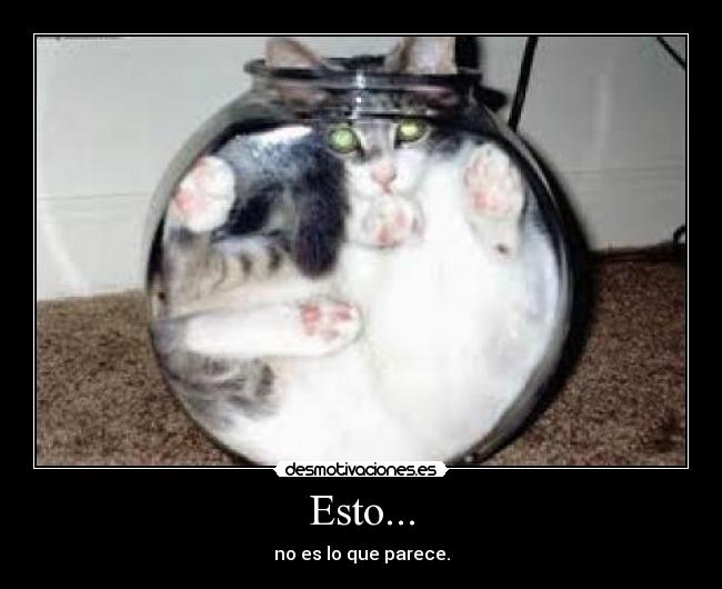 Esto... - no es lo que parece.