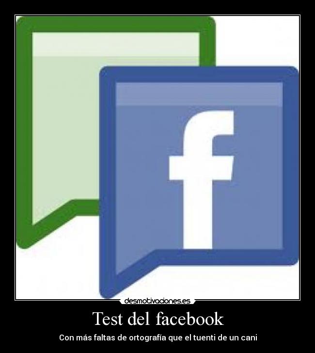 Test del facebook -