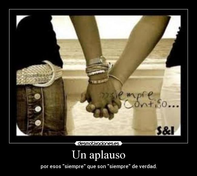 Un aplauso - 