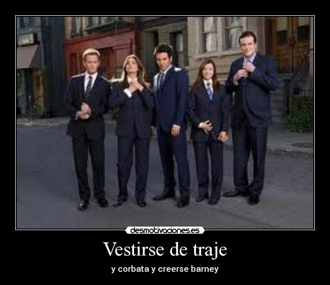 Vestirse de traje - 