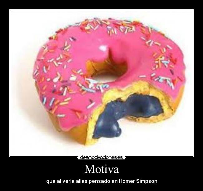 carteles rosquilla homer simpsom desmotivaciones