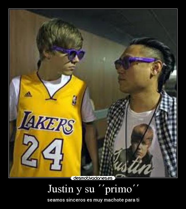 Justin y su ´´primo´´ - 
