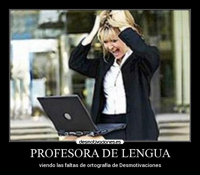 PROFESORA DE LENGUA - 