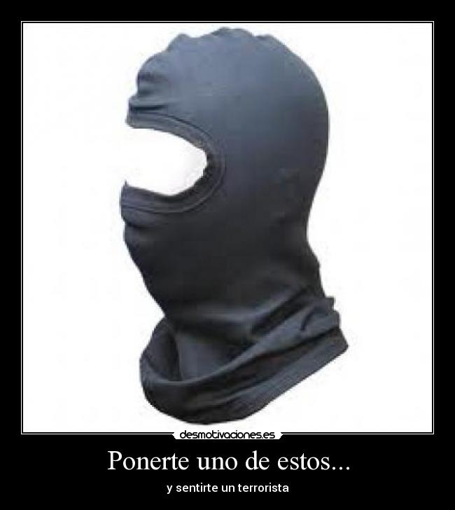 Ponerte uno de estos... -