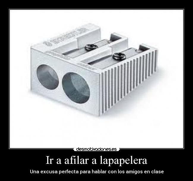 Ir a afilar a lapapelera - 