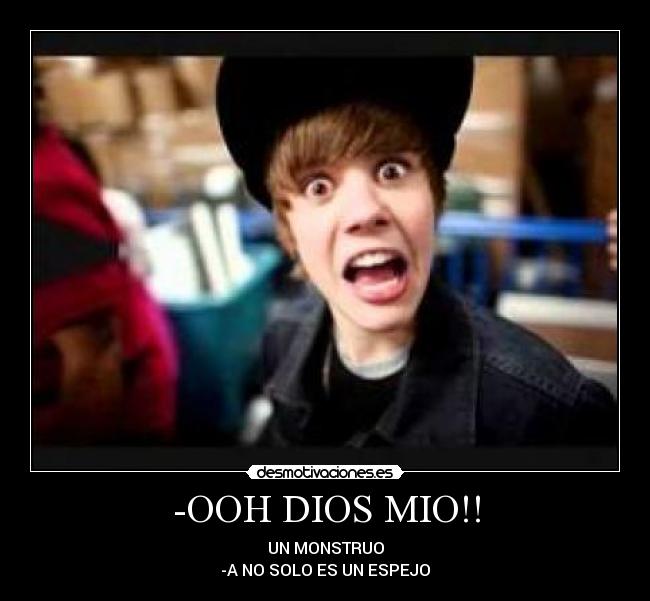 -OOH DIOS MIO!! - UN MONSTRUO
-A NO SOLO ES UN ESPEJO