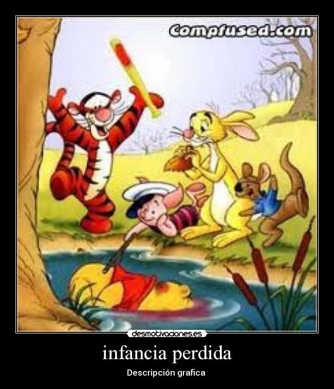 infancia perdida - Descripción grafica