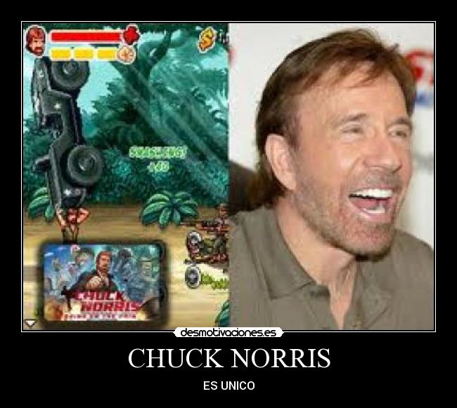 CHUCK NORRIS - ES UNICO