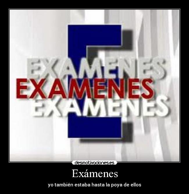 Exámenes -