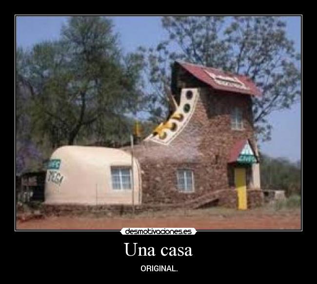 Una casa - ORIGINAL.