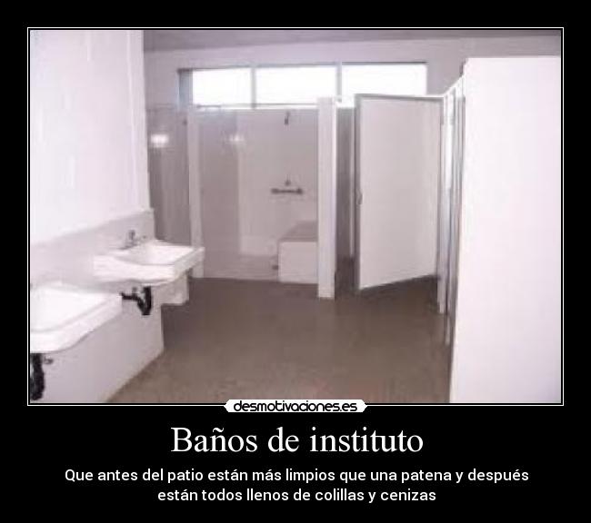 Baños de instituto -