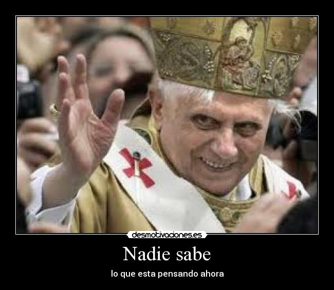 Nadie sabe - 