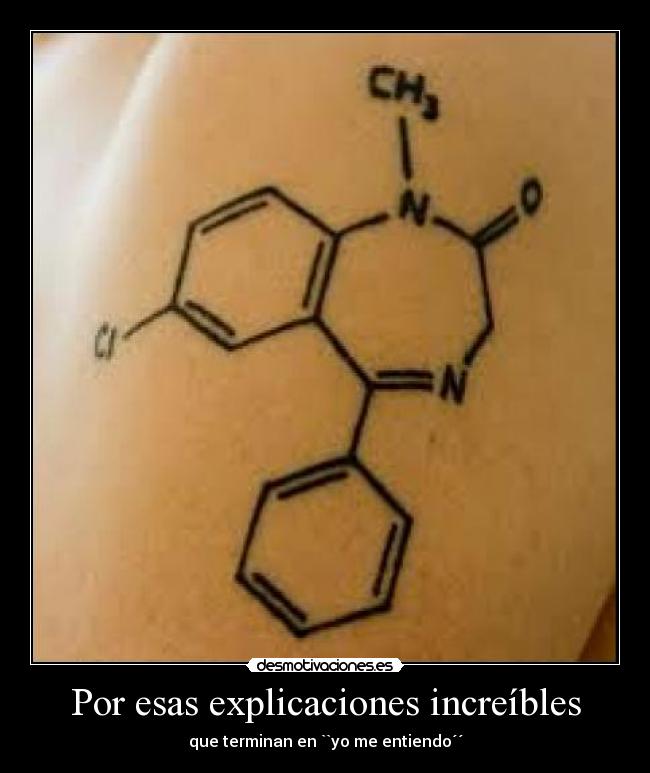 Por esas explicaciones increíbles -