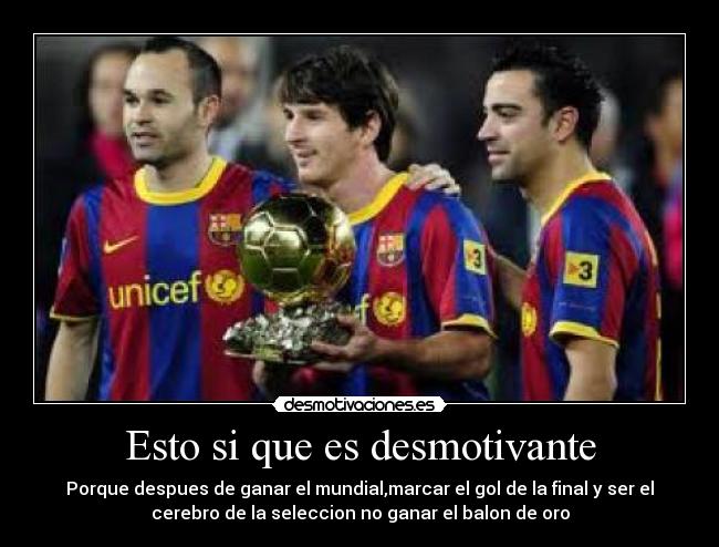 Esto si que es desmotivante - 