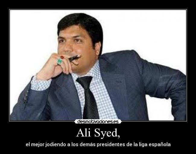 carteles ali syed desmotivaciones