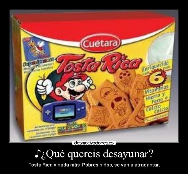 ♪¿Qué quereis desayunar? - 