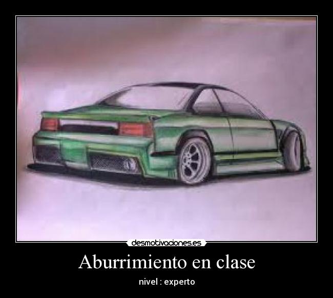 Aburrimiento en clase - nivel : experto