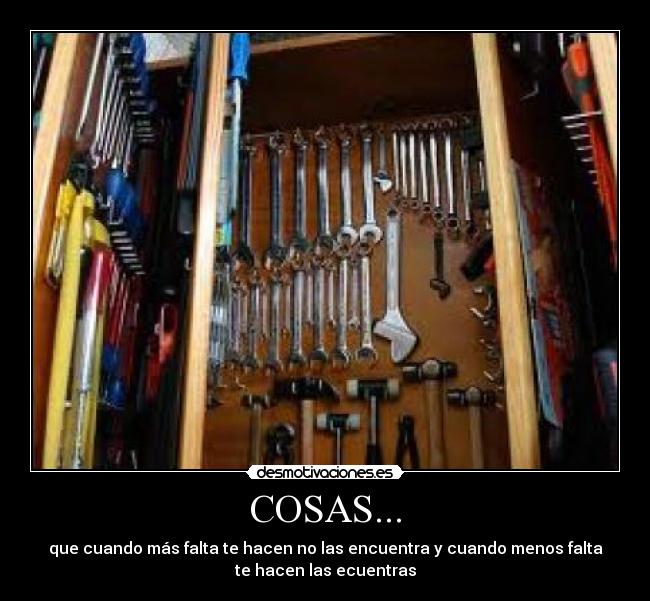 COSAS... -