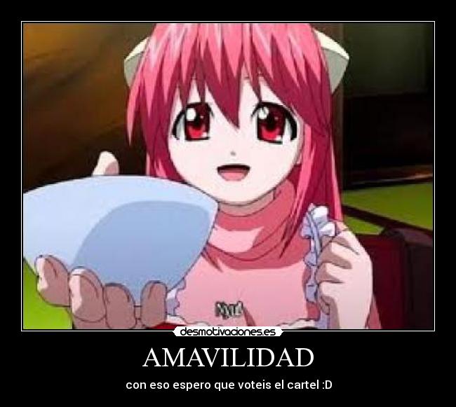 AMAVILIDAD - con eso espero que voteis el cartel :D