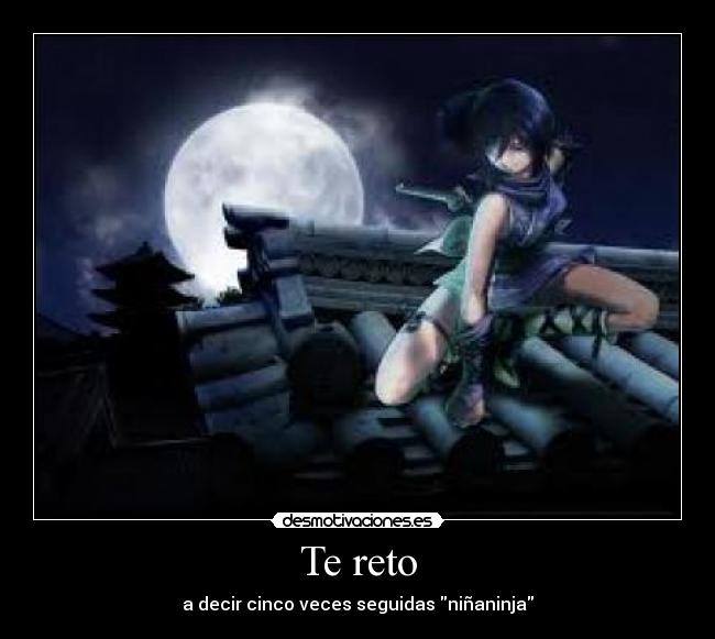 Te reto -