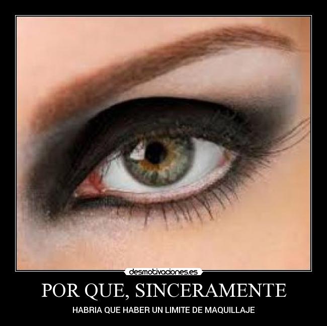 carteles maquillaje desmotivaciones