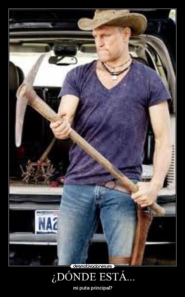 ¿DÓNDE ESTÁ... - mi puta principal?