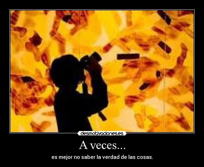 A veces... - 