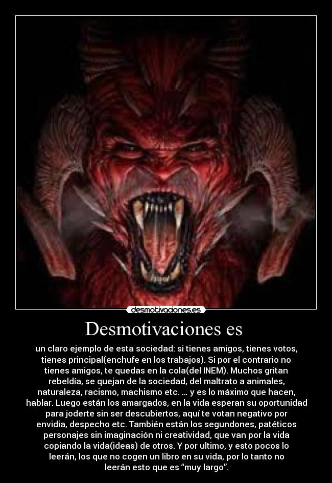 Desmotivaciones es -