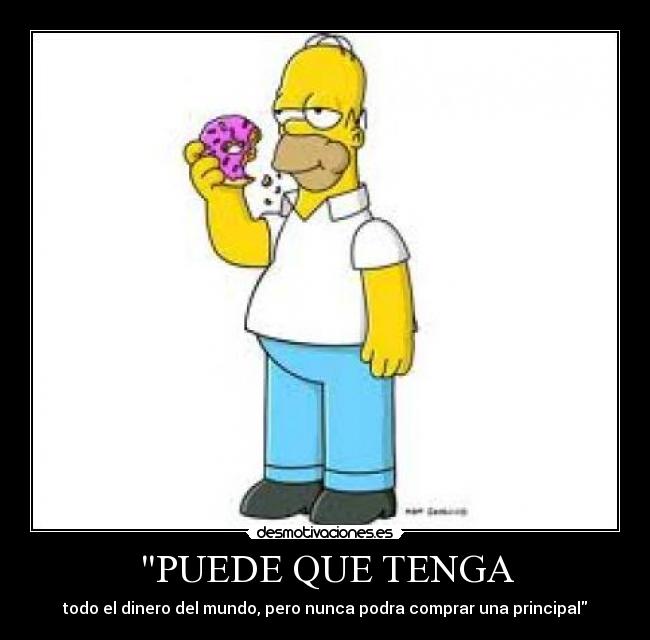 carteles dinero hommer principal desmotivaciones