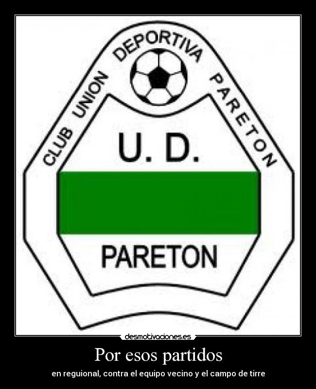 Por esos partidos -