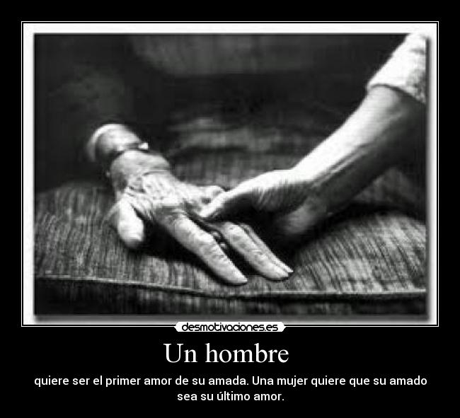 Un hombre  - 