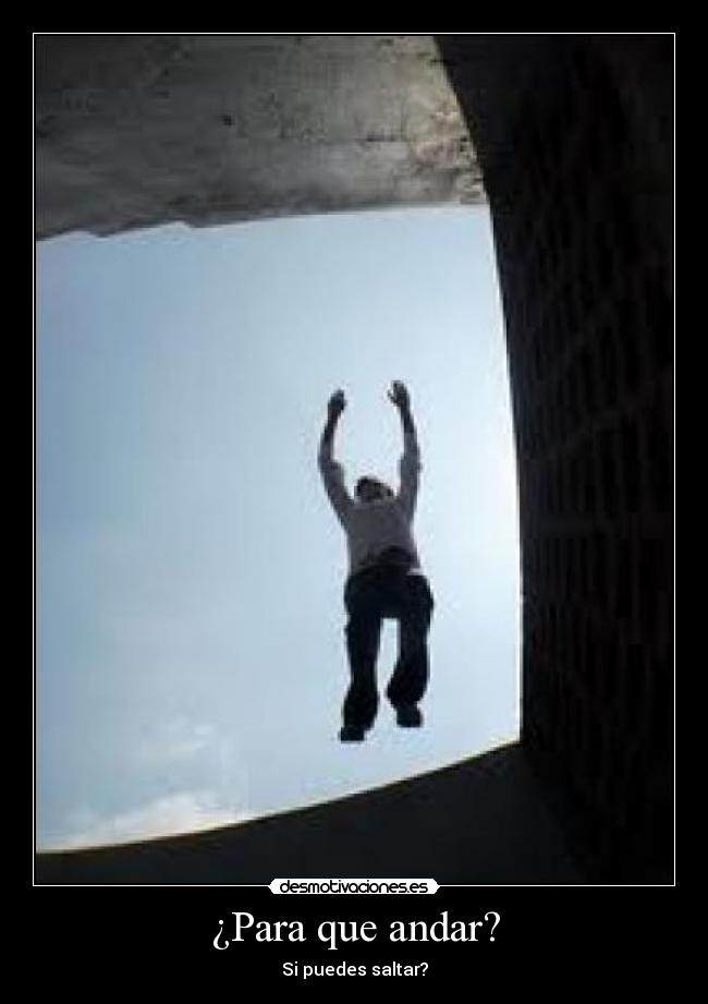 carteles andar desmotivaciones