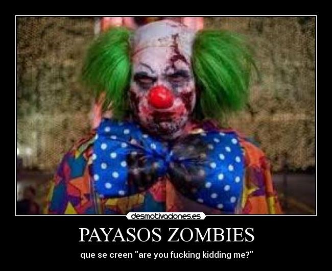 PAYASOS ZOMBIES - 