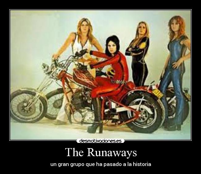 The Runaways - un gran grupo que ha pasado a la historia