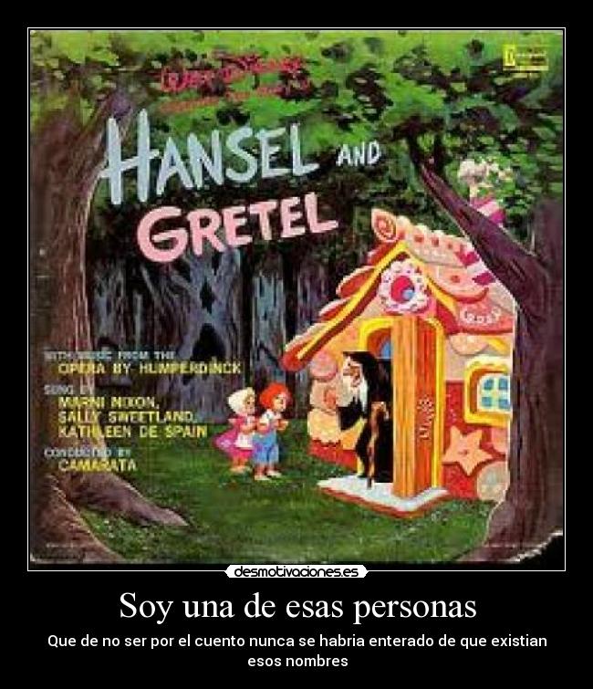 Soy una de esas personas -