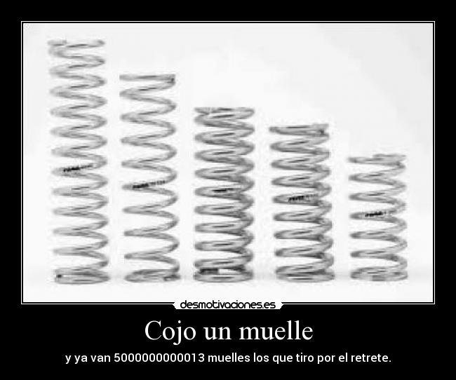 Cojo un muelle - 