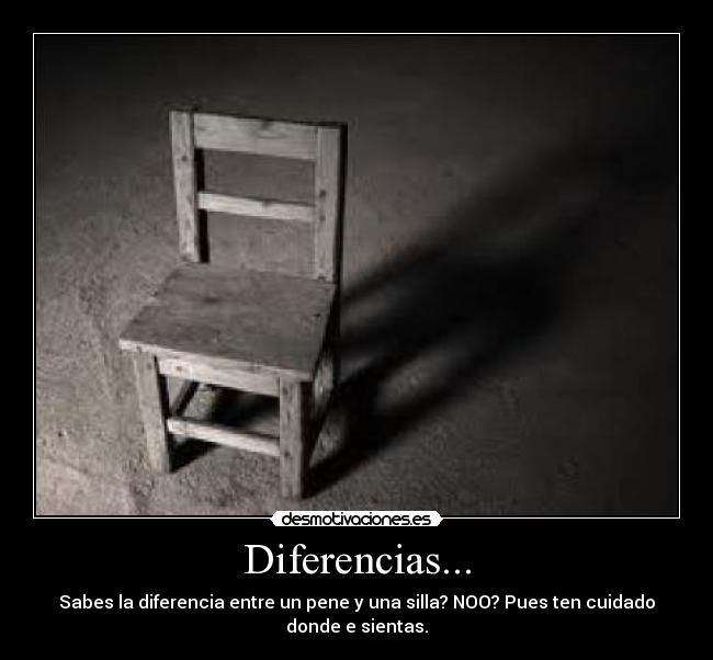 Diferencias... -